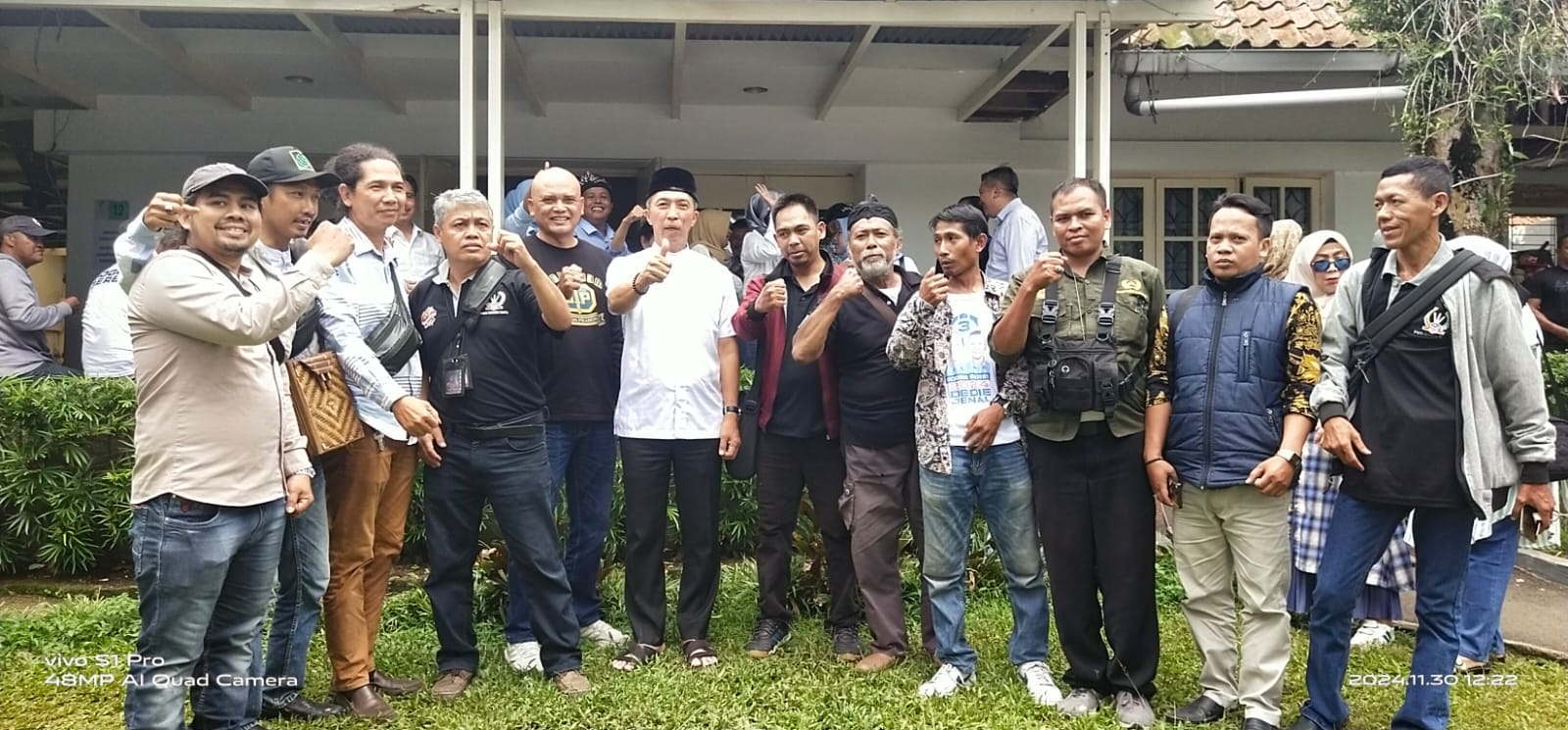 Relawan BogorReady (Rencangan Kang Dedie Rachim) Bersama  PWRI Bogor Raya Ucapan Selamat ke kang Dedie Rachim -Jenal Mutaqin Menang Versi Hitung Cepat