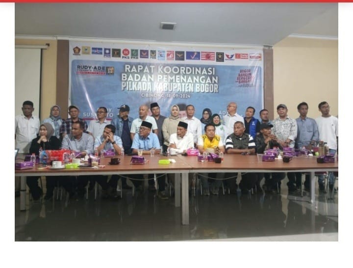 Hasil Sementara Quick Count Pilbup Bogor, Rudy Susmanto dan Jaro Ade Unggul 73,45 Persen