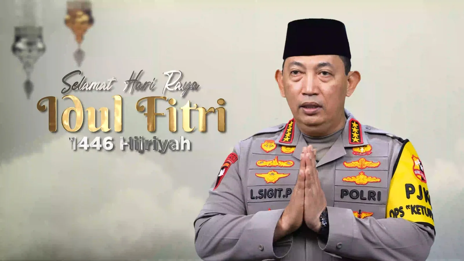 Kapolri: Hari Raya Idulfitri Jadi Momen Kebersamaan dan Memperkuat Persatuan