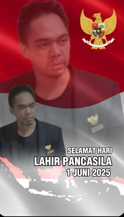 Ketua PWRI DPC Bogor Raya, Rohmat Selamat SH., M.Kn., Sampaikan Ucapan Selamat Hari Lahir Pancasila 1 Juni 2025