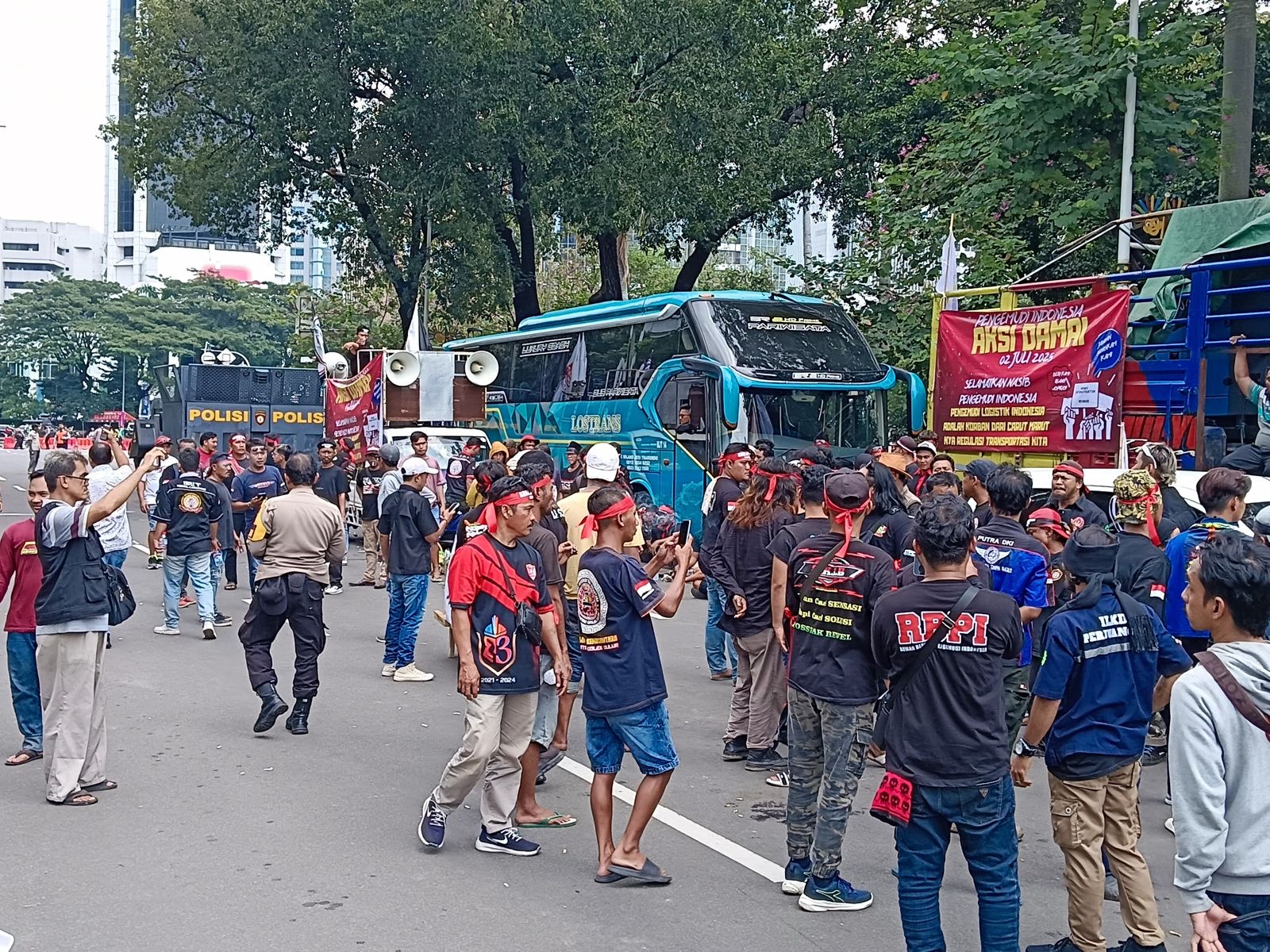 Kapolres Jakpus: Ada Enam Korlap Diamankan Dari Demo Terkait ODOL