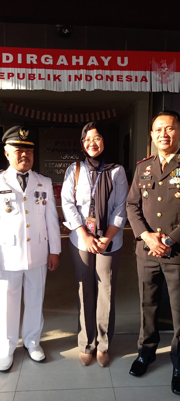 Mahasiswi IPB Ahdhia Putri Insyira Hadiri Upacara HUT RI ke-80 di Ciomas