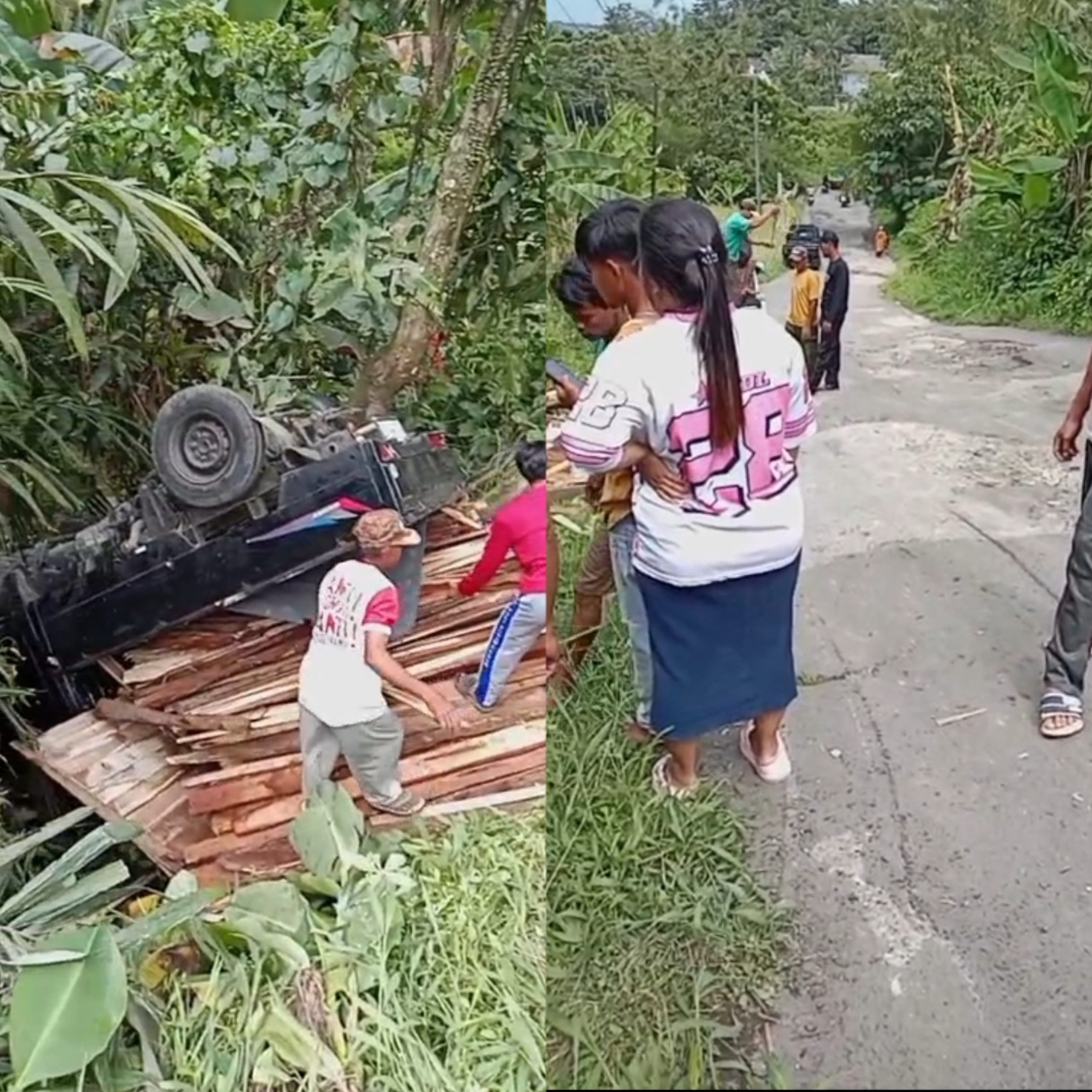 Insiden Kendaraan di Jalur Sukamakmur: Warga Desak Perbaikan Infrastruktur Jalan